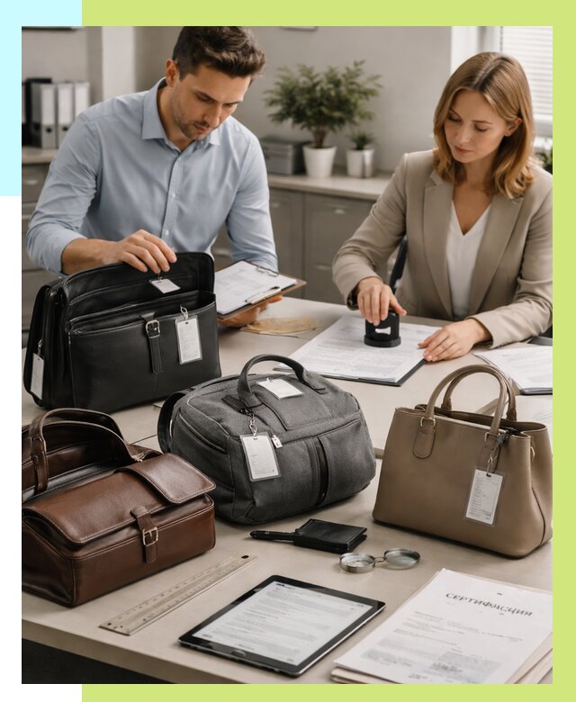 Сертификация сумок в Чебоксарах от 7713 руб. | Алешин-Чбк