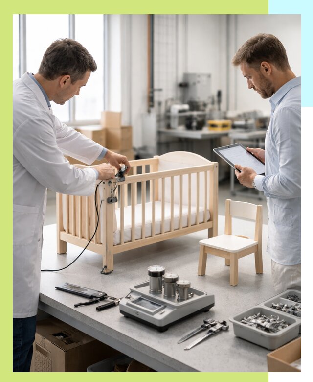 Сертификация детской мебели и проверка безопасности в Чебоксарах