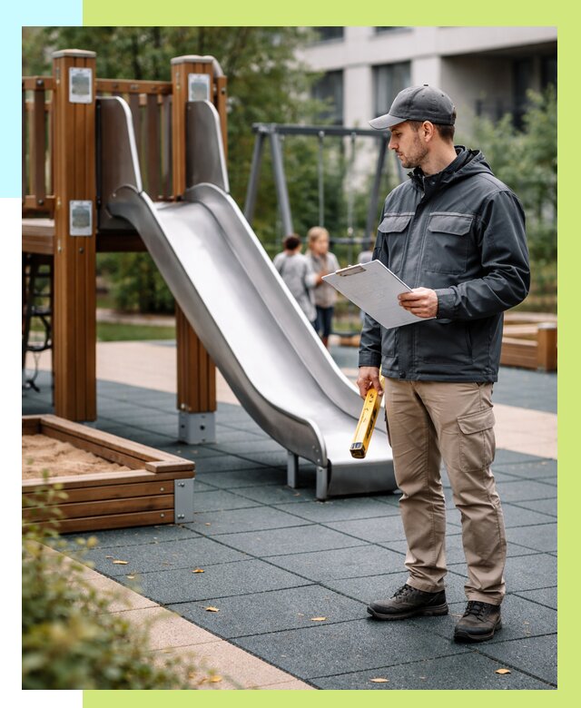 Сертификация детских площадок в Чебоксарах от 25710 р. | Алешин-Чбк