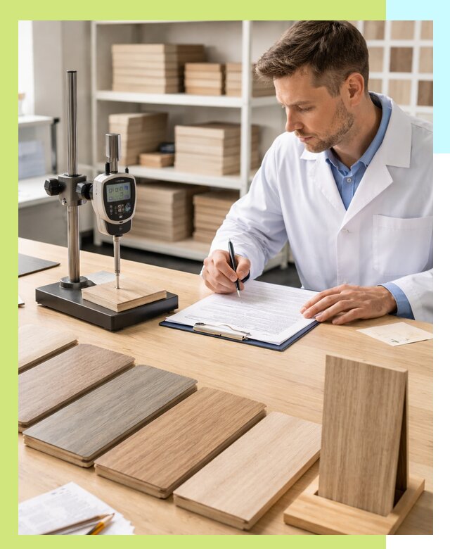 Сертификация ламината с испытаниями и оформлением документов в Чебоксарах