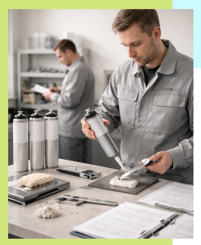 Сертификация монтажной пены и соответствие стандартам в Чебоксарах