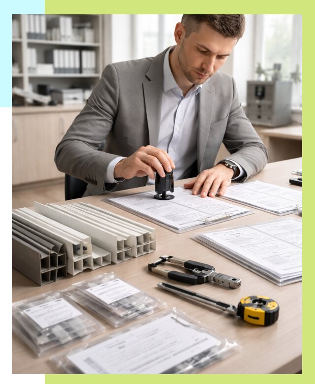 Сертификация ПВХ продукции в Чебоксарах от 8741 р., Алешин-Чбк