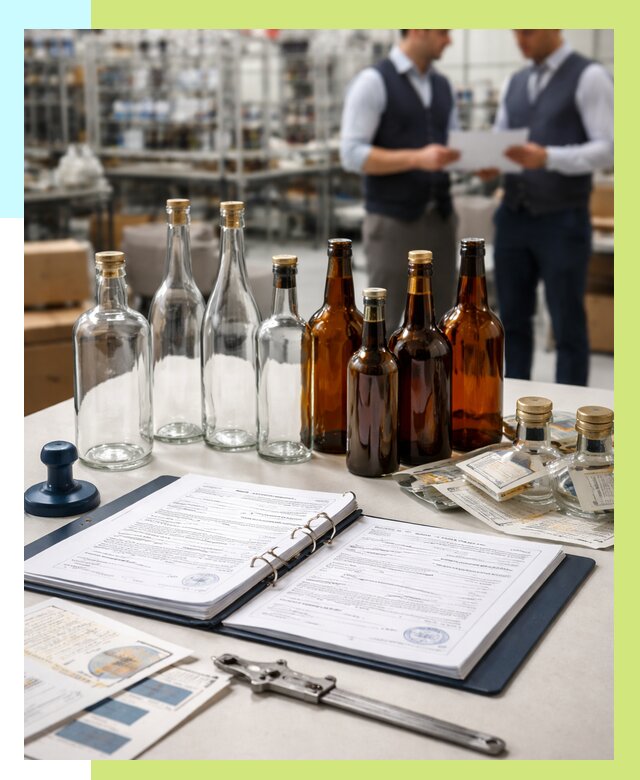 Сертификация стеклянных бутылок в Чебоксарах от 25710 р. | Алешин-Чбк
