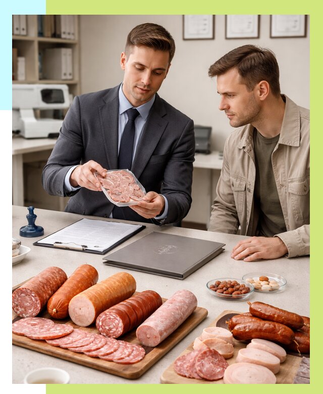 Сертификация колбасных изделий в Чебоксарах от 7713 р. | Алешин-Чбк