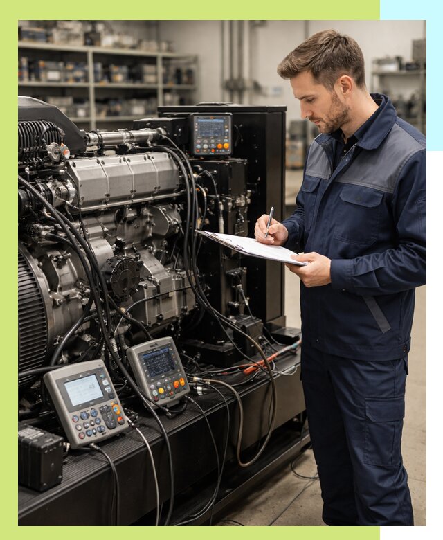 Сертификация дизельных генераторов и их оборудования в Чебоксарах