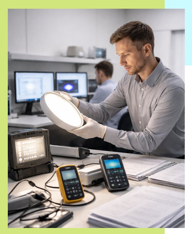 Сертификация светильников в Чебоксарах: испытания и оформление