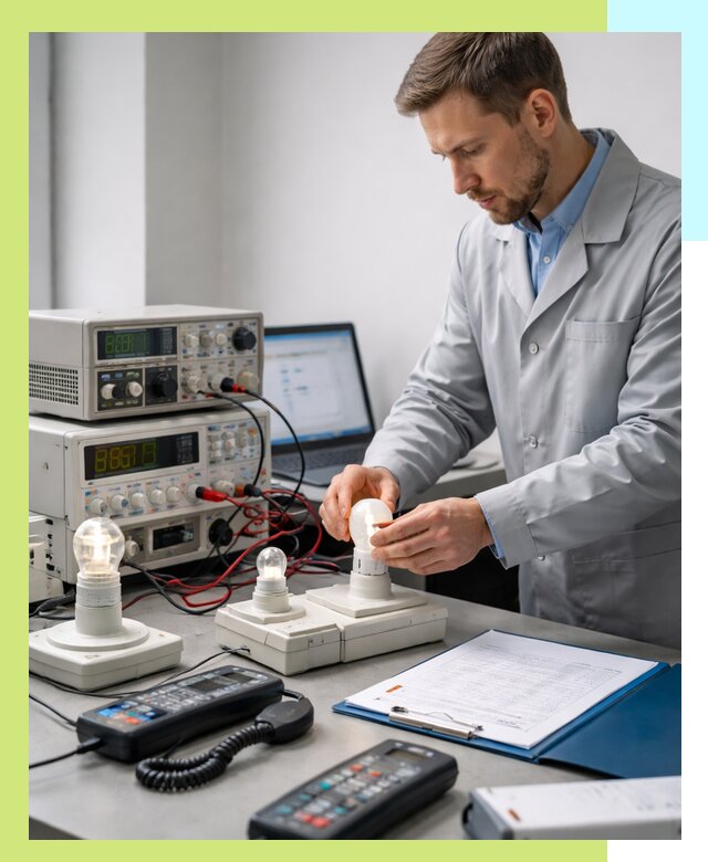 Сертификация ламп и светильников в Чебоксарах по нормативам