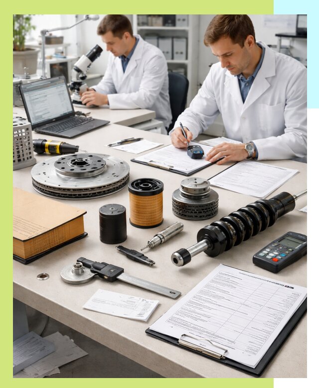 Сертификация автозапчастей и комплектующих в Чебоксарах по ГОСТ