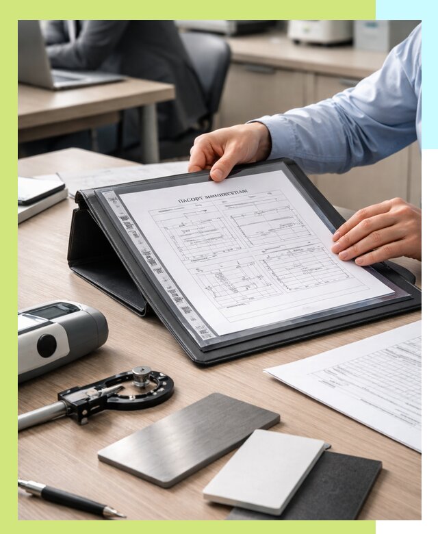 Оформление паспорта материала для продукции в Чебоксарах