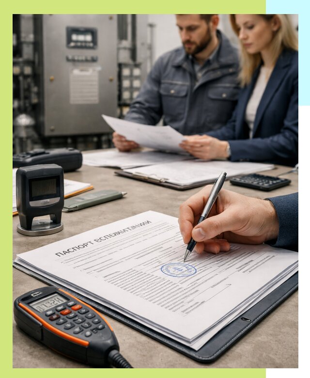 Оформление паспорта эксплуатации оборудования в Чебоксарах