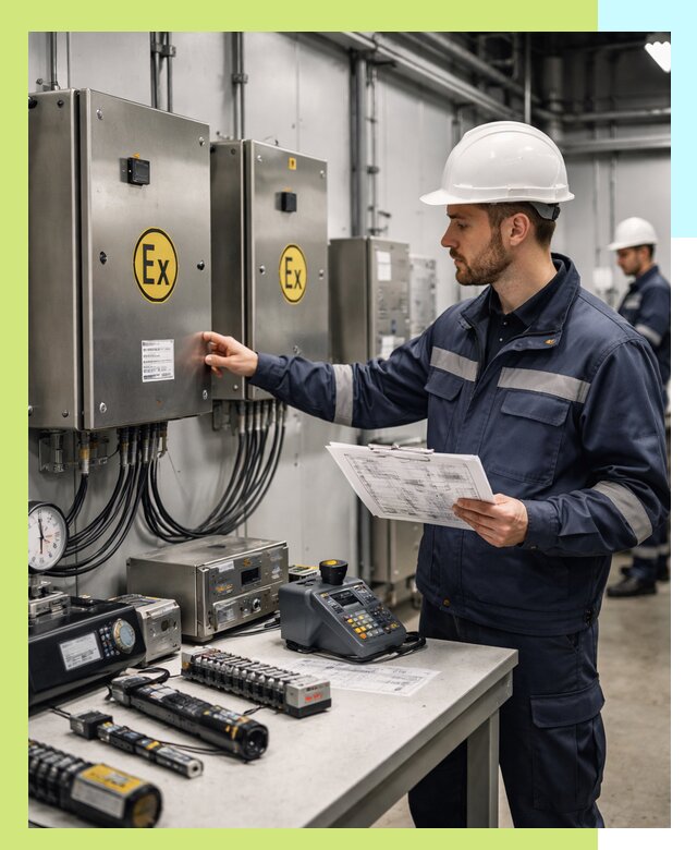 Сертификат взрывозащиты промышленного оборудования в Чебоксарах