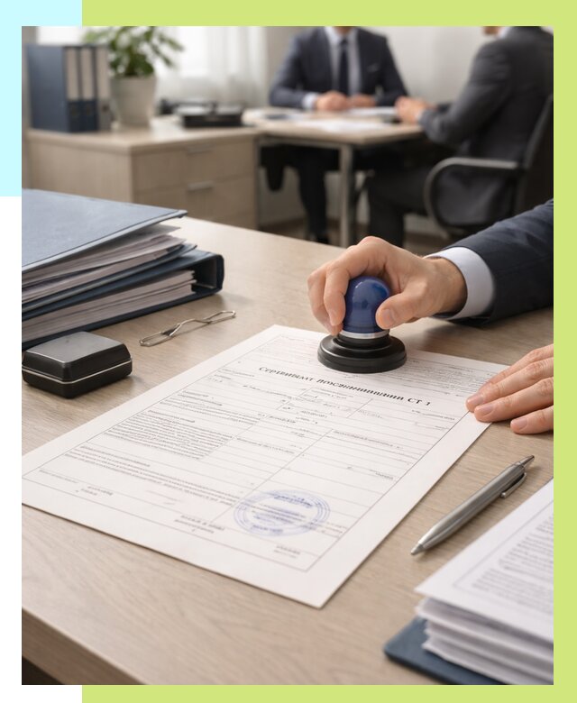 Сертификат происхождения СТ 1 в Чебоксарах от 4628 р. | Алешин-Чбк