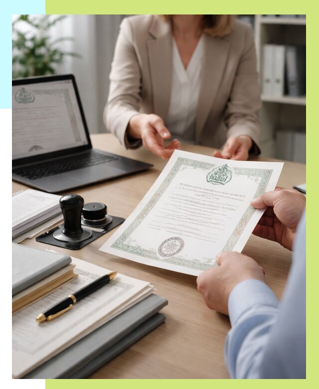 Халяль сертификат в Чебоксарах, получить от 15426 р. | Алешин-Чбк