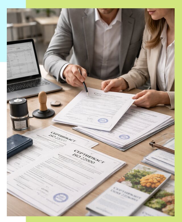 Сертификат ISO 22000 в Чебоксарах от 41136 р. под ключ | Алешин-Чбк