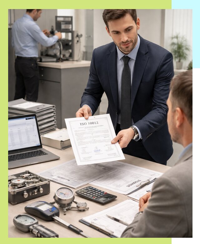 Выдача сертификата ISO 10012 по требованиям метрологии в Чебоксарах